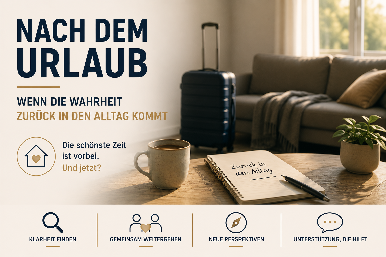 Nach dem Urlaub – wenn die Wahrheit zurück in den Alltag kommt