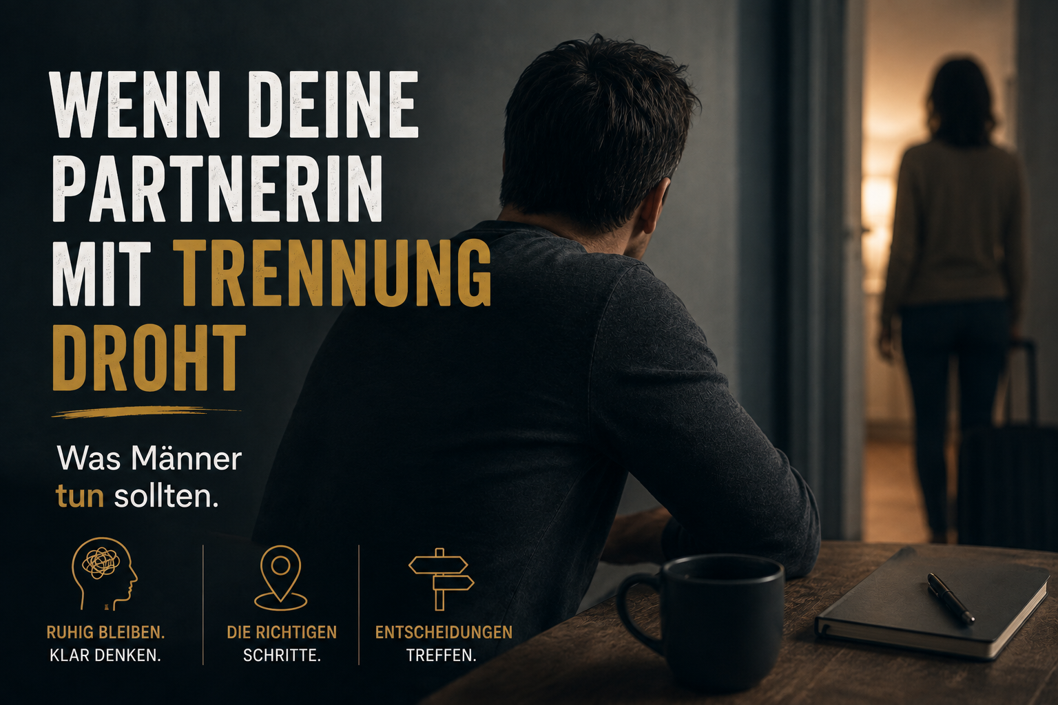 Wenn deine Partnerin mit Trennung droht – was Männer jetzt wirklich tun sollten