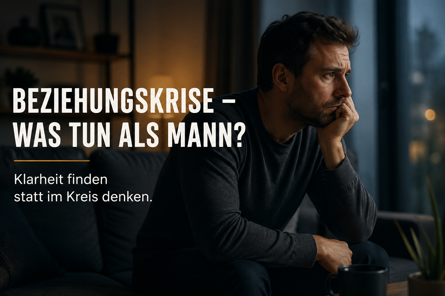 Beziehungskrise – was tun als Mann?