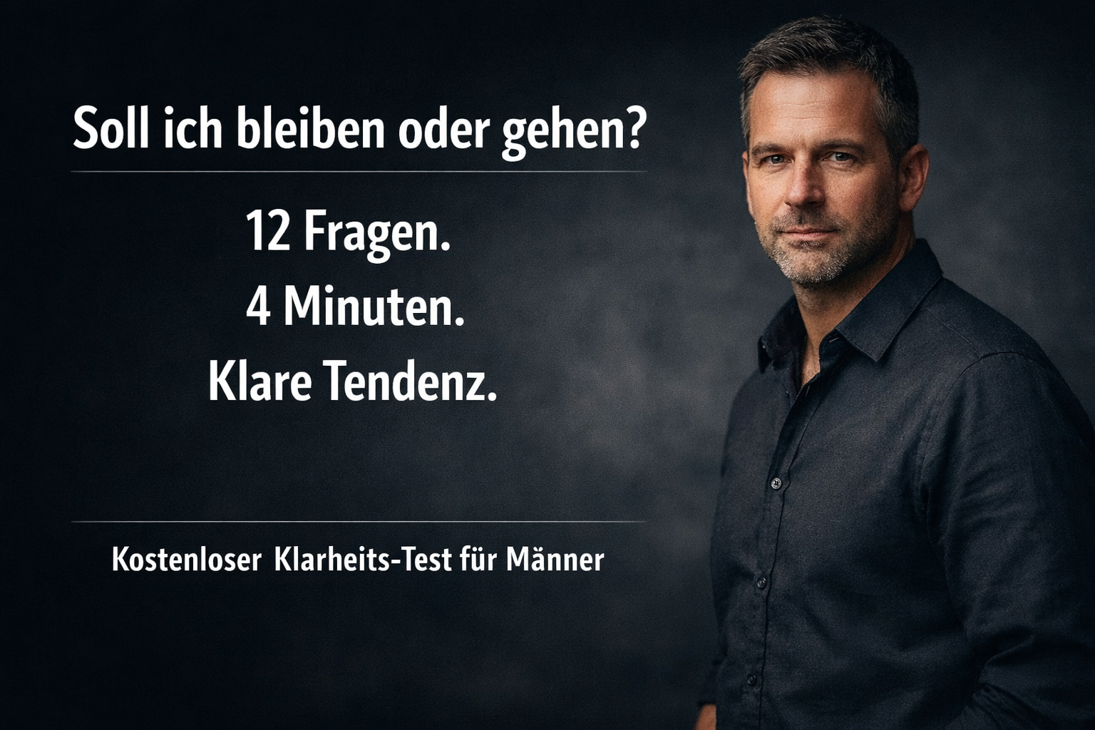 Soll ich bleiben oder gehen? – Was ein Test dir wirklich sagen kann