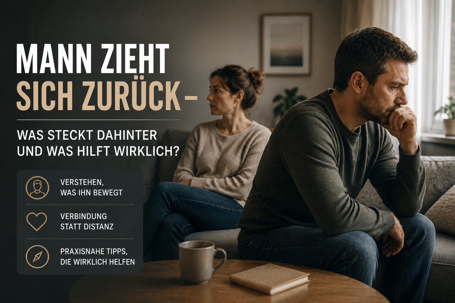 Mann zieht sich zurück – was steckt dahinter und was hilft wirklich?